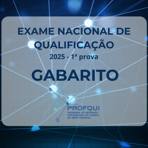 Gabarito do Exame Nacional de Qualificação 2025