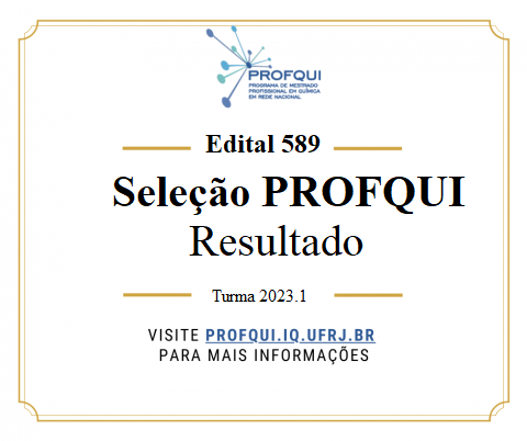 Resultado  Seleção 2022.1 PROFQUI