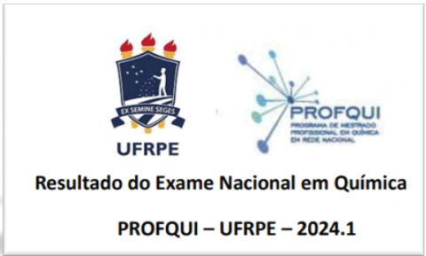 Resultado do Exame Nacional em Química 2024.1